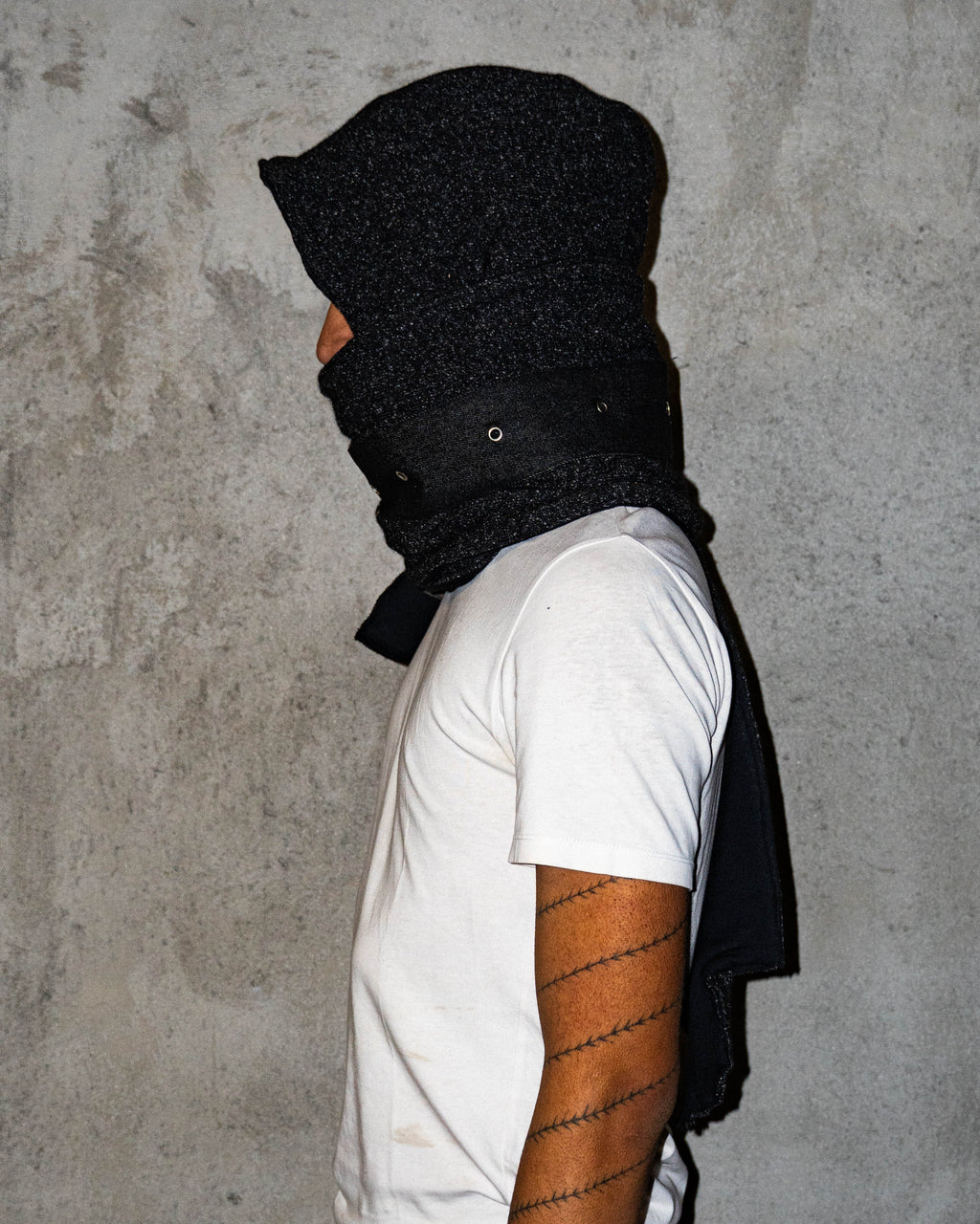 Carrero X Heat Row Hooded Scarf