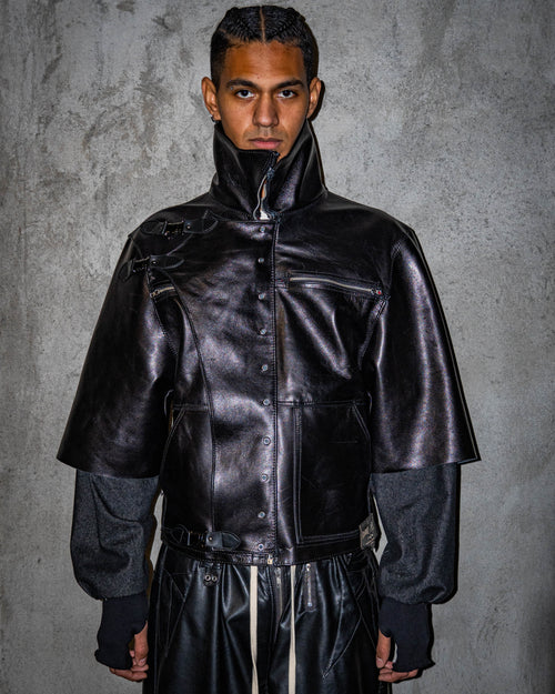 Carrero X Heat Row 1/1 Leather Jacket