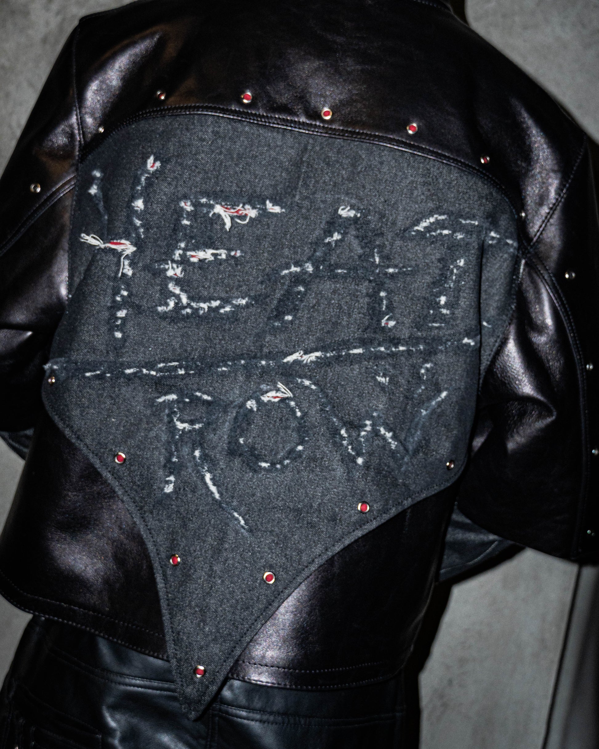 Carrero X Heat Row 1/1 Leather Jacket