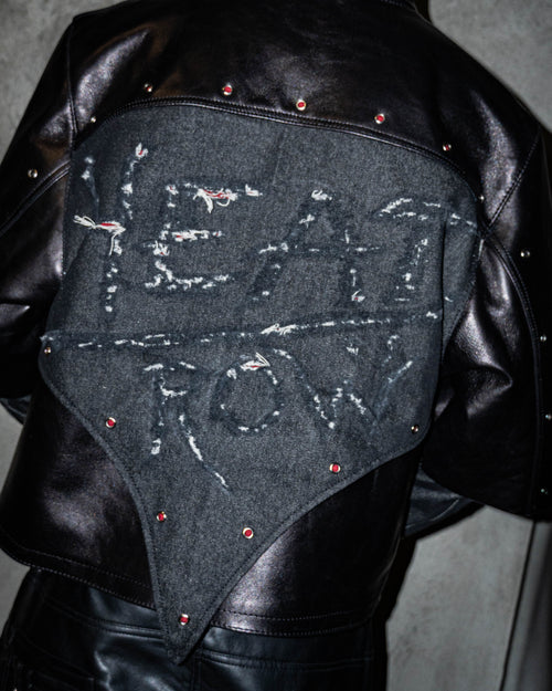 Carrero X Heat Row 1/1 Leather Jacket