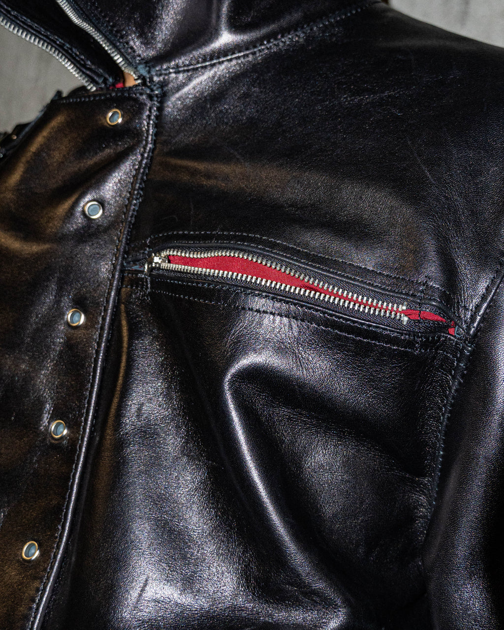 Carrero X Heat Row 1/1 Leather Jacket