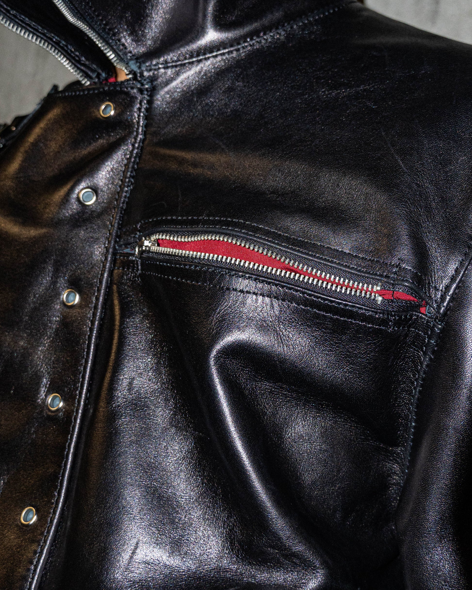 Carrero X Heat Row 1/1 Leather Jacket